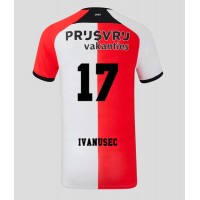 Feyenoord Luka Ivanusec #17 Replika Hemmatröja 2024-25 Kortärmad